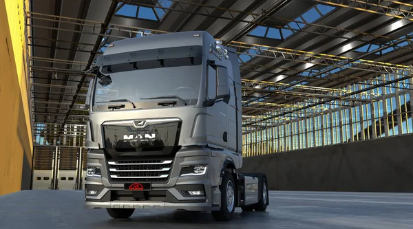 New Man Tgx Truck — Fotografia de Stock