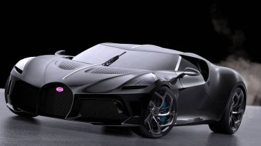Bugatti La Voiture Noire, stüdyodaki en pahalı araba.