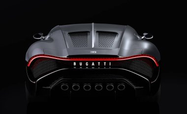 Bugatti La Voiture Noire, stüdyodaki en pahalı araba.