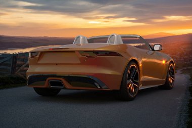 Üstü açılabilir Jaguar F-tipi R-Dinamik