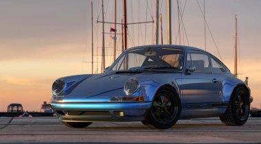 Porsche 911 Singer tarafından restore edildi ve yeniden tasarlandı.