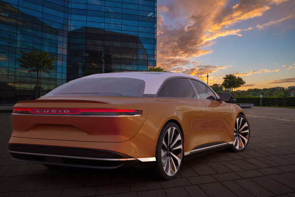 Lucid Air - a limousine that could threaten Tesla