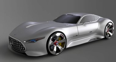 Mercedes-Benz AMG Vizyon Gran Turismo gri