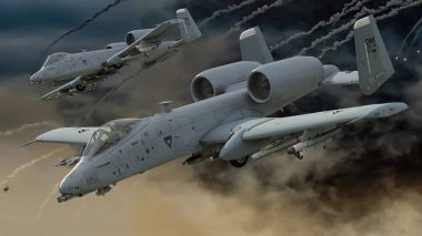 Fairchild A-10 Thunderbolt II, kod adı Yaban domuzu - ABD 'nin ilk yakın destek uçağı