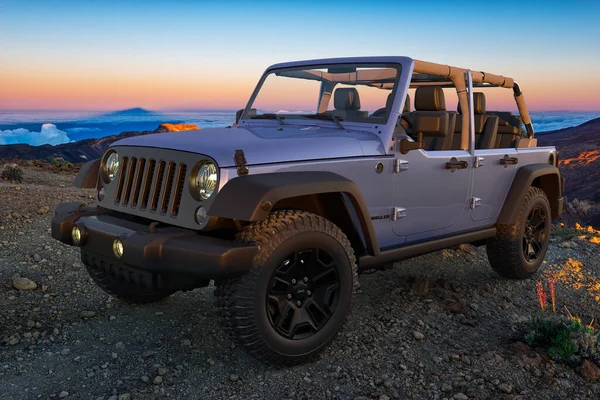 Jeep Wrangler Willys Wheeler Versiyonu — Stok fotoğraf