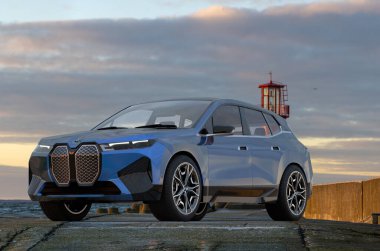 The new electric BMW iX