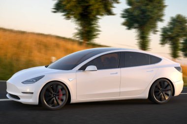 Tesla Model 3 kullanırken