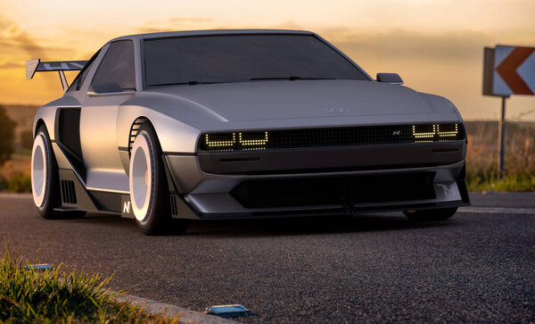 Hyundai N Vision 74 is a concept car developed by Hyundai.Power 