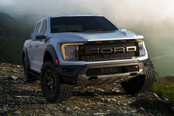 Ford 150 Raptor Пікап Потужністю 700 Кінських Сил — стокове фото