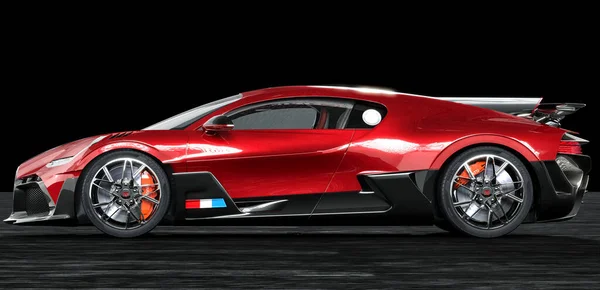 Bugatti Divo Ein Hypercar Das Von 2019 Bis 2021 Unter — Stockfoto