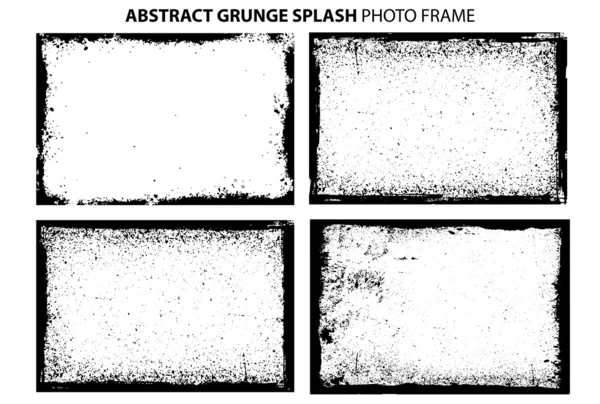 Grunge frame. modèle vectoriel — Image vectorielle