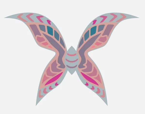 Mariposa. — Vector de stock