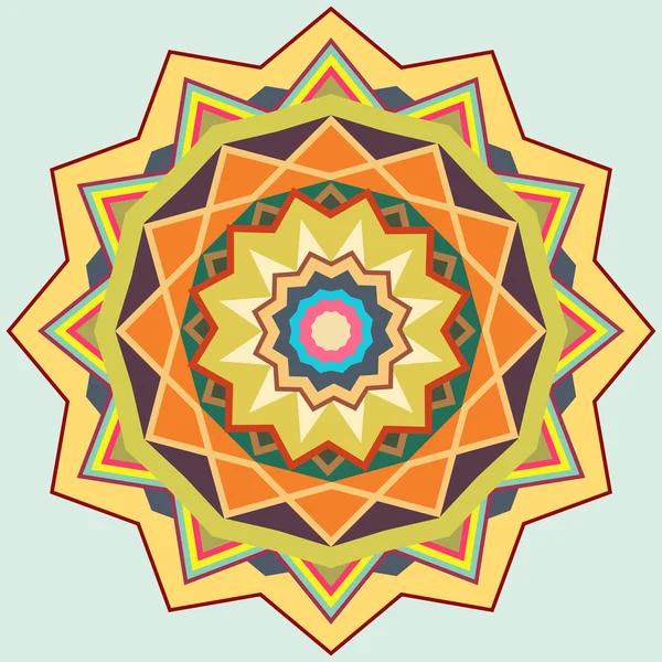 Mandala patroon — Stockvector