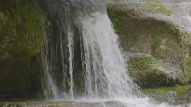 Cachoeira Nas Montanhas Cachoeira Chmptner Perto Kempten Wetzikon Cantão Zurique — Vídeo de Stock