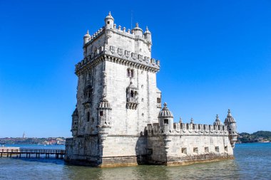 Portekiz Lizbon 'daki Belem Kulesi.  
