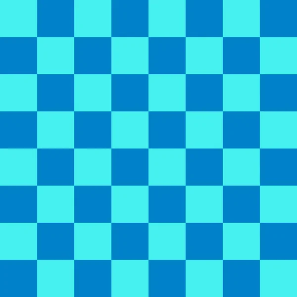 Checkerboard Blue Cyan Colors Checkerboard Chessboard Checkerboard Texture Squares Pattern — Stock Photo, Image