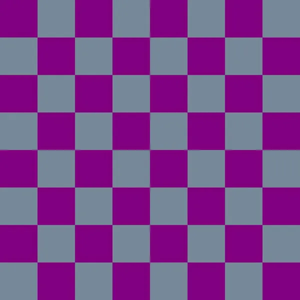 Checkerboard Par Couleurs Gris Ardoise Clair Violet Damier Chessboard Texture — Photo