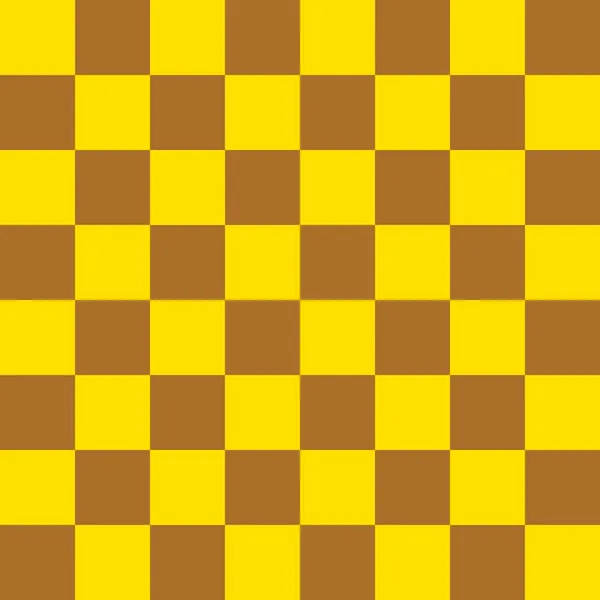 Checkerboard Och Brun Och Gul Färg Schackbräda Schackbräda Konsistens Kvadratmönster — Stockfoto