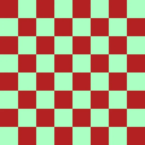 Checkerboard Par Menthe Feu Couleurs Briques Damier Chessboard Texture Damier — Photo