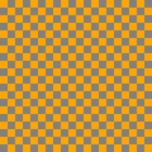 Två Färgpennor Grå Och Orange Färger Checkerboard Schackbräda Konsistens Kvadratmönster — Stockfoto