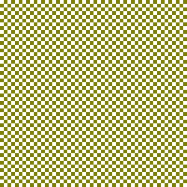 Checkerboard Very Small Squares Olive White Colors Checkerboard Chessboard Checkerboard — Stock Photo, Image