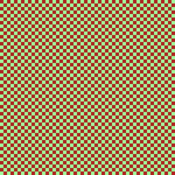 Checkerboard Very Small Squares Pale Green Fire Brick Colors Checkerboard — Stock Photo, Image