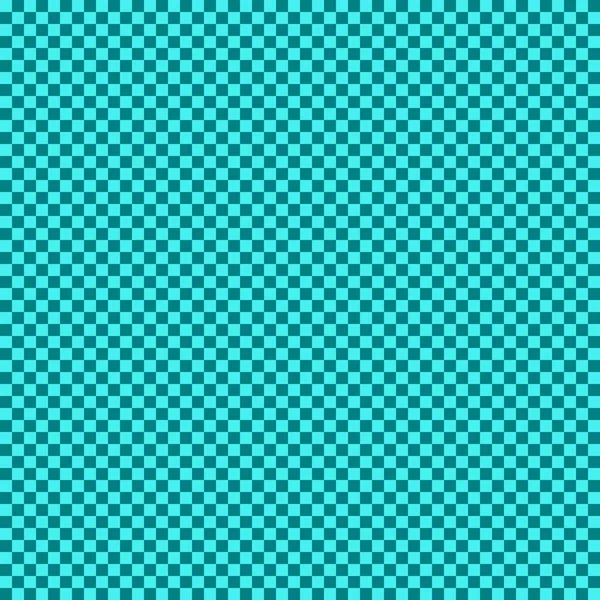 Checkerboard Com Quadrados Muito Pequenos Teal Cyan Cores Tabuleiro Xadrez — Fotografia de Stock