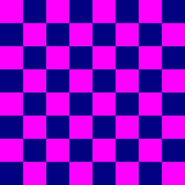Dama tahtası 8 'e 8. Donanma ve Magenta renginde dama tahtası. Satranç tahtası, dama tahtası dokusu. Kare deseni. Geçmişi. Tekrarlanabilir doku.