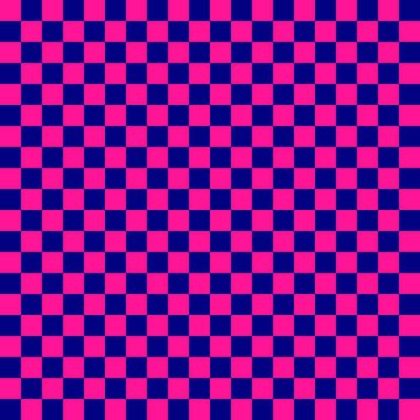 İki renkli dama tahtası. Donanma ve derin pembe renkli dama tahtası. Satranç tahtası, dama tahtası dokusu. Kare deseni. Geçmişi. Tekrarlanabilir doku.