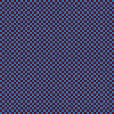 Çok küçük kareli dama tahtası. Mavi ve kestane rengi dama tahtası. Satranç tahtası, dama tahtası dokusu. Kare deseni. Geçmişi. Tekrarlanabilir doku.