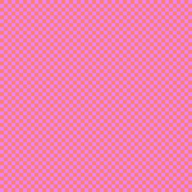 Çok küçük kareli dama tahtası. Violet ve Somon renginde dama tahtası. Satranç tahtası, dama tahtası dokusu. Kare deseni. Geçmişi. Tekrarlanabilir doku.