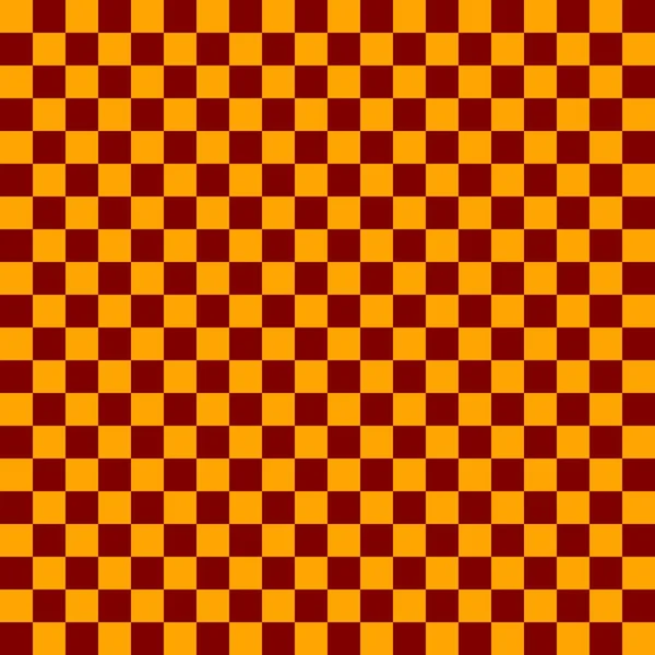 Two Color Checkerboard Maroon Orange Colors Checkerboard Chessboard Checkerboard Texture — Stock Photo, Image