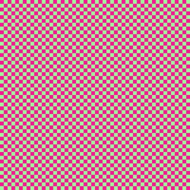 Çok küçük kareli dama tahtası. Dama tahtasının açık yeşil ve koyu pembe renkleri. Satranç tahtası, dama tahtası dokusu. Kare deseni. Geçmişi. Tekrarlanabilir doku.