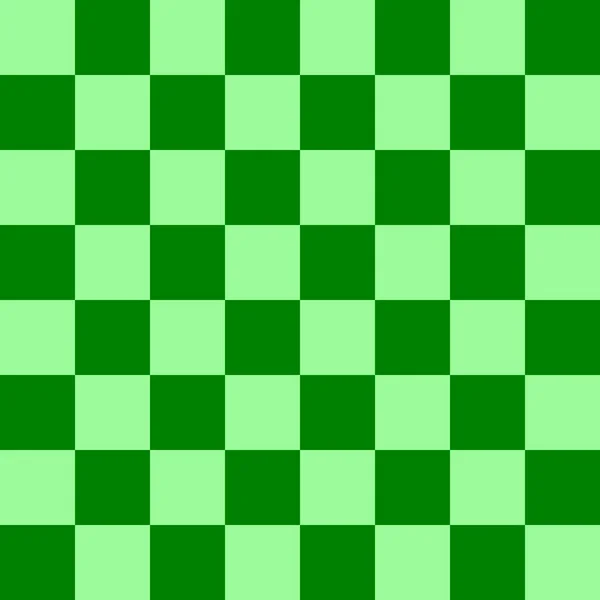 Schachbrett Mal Grüne Und Blassgrüne Farben Des Schachbretts Schachbrett Schachbretttextur — Stockfoto