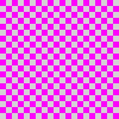 İki renkli dama tahtası. Dama tahtasının açık gri ve Magenta renkleri. Satranç tahtası, dama tahtası dokusu. Kare deseni. Geçmişi. Tekrarlanabilir doku.