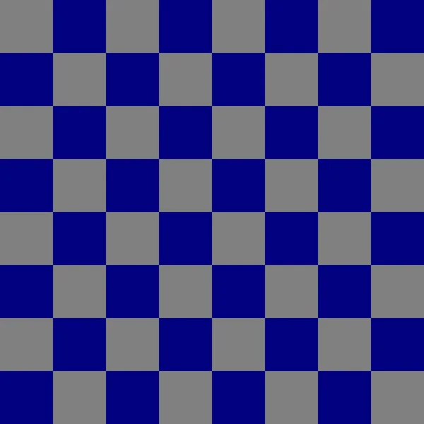 Checkerboard Navy Grey Colors Checkerboard Chessboard Checkerboard Texture Squares Pattern — Stock Photo, Image