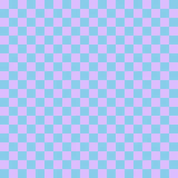 Dois Xadrez Cores Céu Azul Lavanda Cores Xadrez Xadrez Textura — Fotografia de Stock