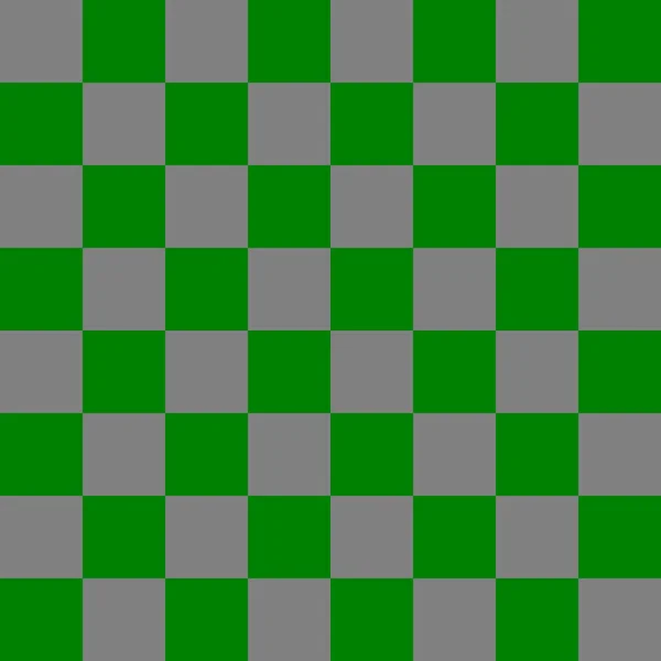 Checkerboard Por Cores Verde Cinza Xadrez Xadrez Textura Tabuleiro Xadrez — Fotografia de Stock