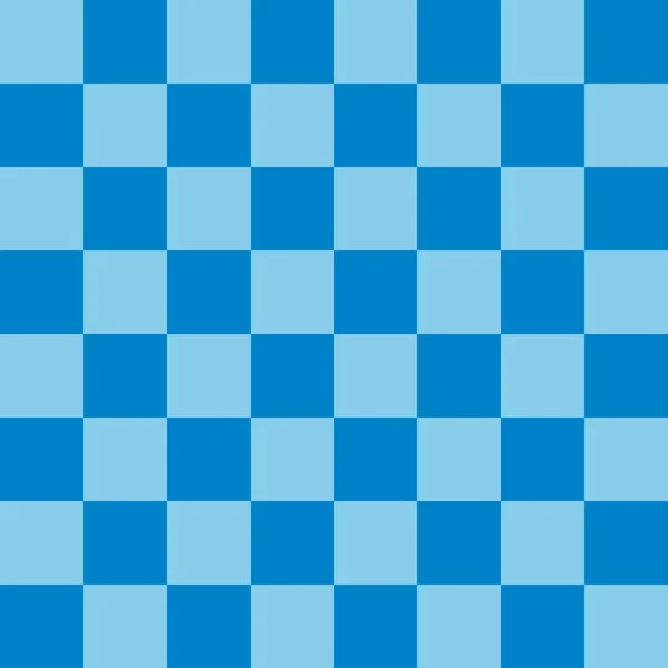 Checkerboard Och Blå Och Himmelsblå Färger Checkerboard Schackbräda Konsistens Kvadratmönster — Stockfoto