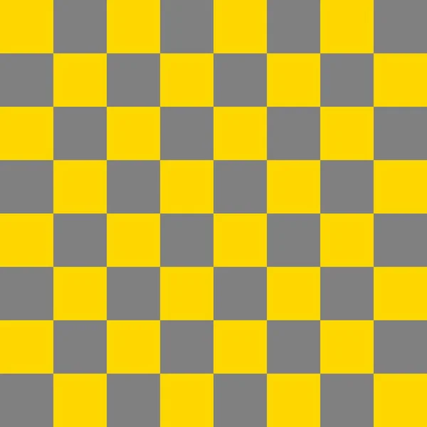 Checkerboard Grey Gold Colors Checkerboard Chessboard Checkerboard Texture Squares Pattern — Stock Photo, Image