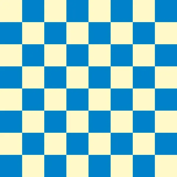 Checkerboard Blue Beige Colors Checkerboard Chessboard Checkerboard Texture Squares Pattern — Stock Photo, Image