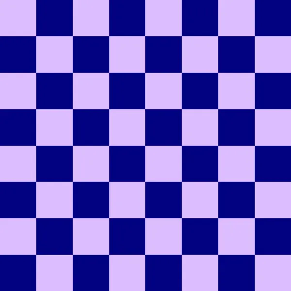 Checkerboard Par Couleurs Marine Lavande Damier Chessboard Texture Damier Modèle — Photo