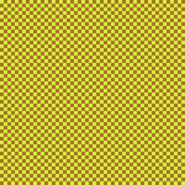 Çok küçük kareli dama tahtası. Dama tahtasının kahverengi ve limonlu renkleri. Satranç tahtası, dama tahtası dokusu. Kare deseni. Geçmişi. Tekrarlanabilir doku.