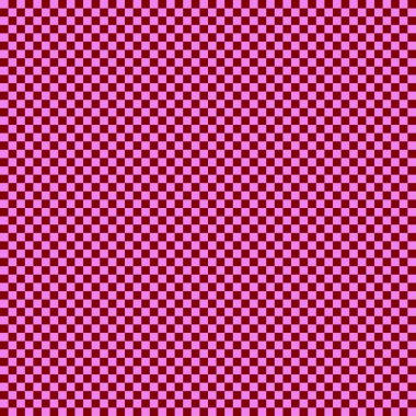 Çok küçük kareli dama tahtası. Dama tahtasının kestane ve mor renkleri. Satranç tahtası, dama tahtası dokusu. Kare deseni. Geçmişi. Tekrarlanabilir doku.