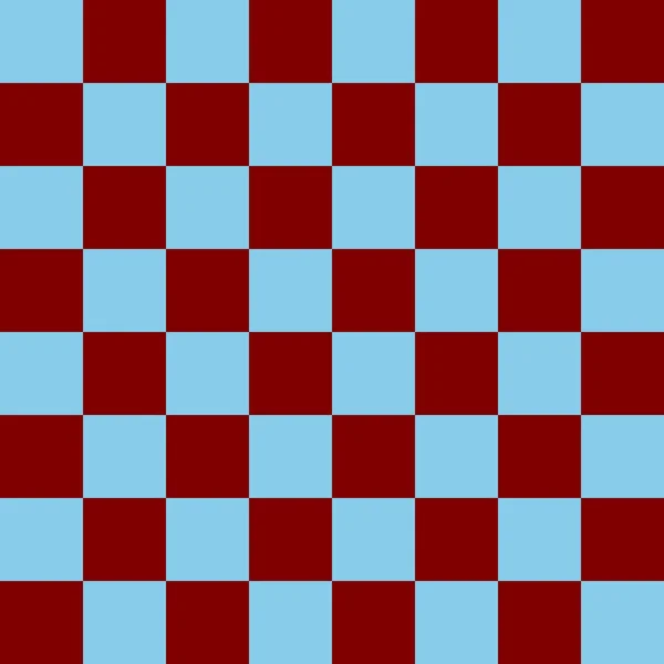 Checkerboard Par Marron Bleu Ciel Couleurs Damier Chessboard Texture Damier — Photo
