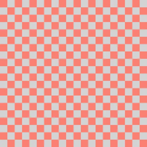 Två Färgpennor Ljusgrå Och Lax Färger Checkerboard Schackbräda Konsistens Kvadratmönster — Stockfoto
