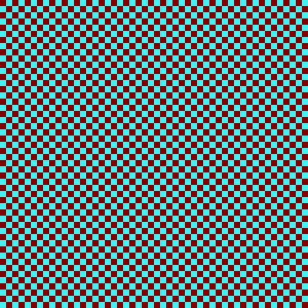 Checkerboard Com Quadrados Muito Pequenos Cyan Maroon Cores Xadrez Xadrez — Fotografia de Stock