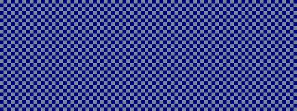 Checkerboard Banner Navy Light Slate Grey Colors Checkerboard Small Squares — Stock Photo, Image