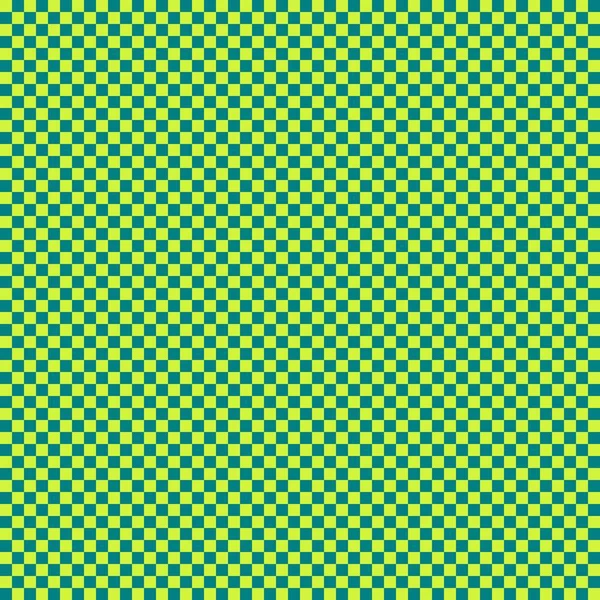 Checkerboard Very Small Squares Teal Lime Colors Checkerboard Chessboard Checkerboard — Stock Photo, Image