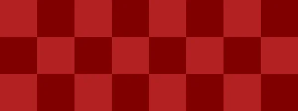 Šachovnicový Nápis Maroon Firebrick Barvy Šachovnice Velké Čtverce Velké Buňky — Stock fotografie